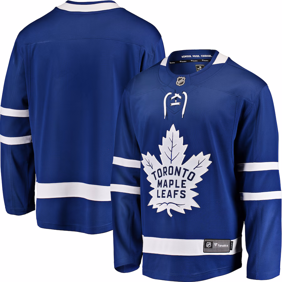 Men's Toronto Maple Leafs Fanatics Blue Breakaway Home Jersey - Puhuasuan