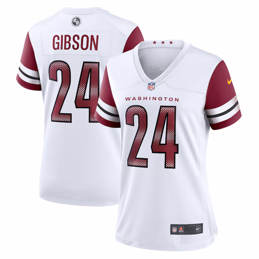 Women's Washington Commanders Antonio Gibson Nike White Game Jersey - Puhuasuan