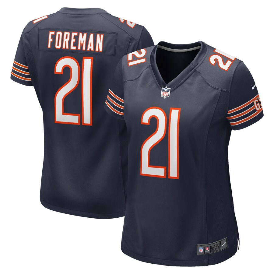 Women's Chicago Bears D'Onta Foreman Nike Navy Game Jersey - Puhuasuan
