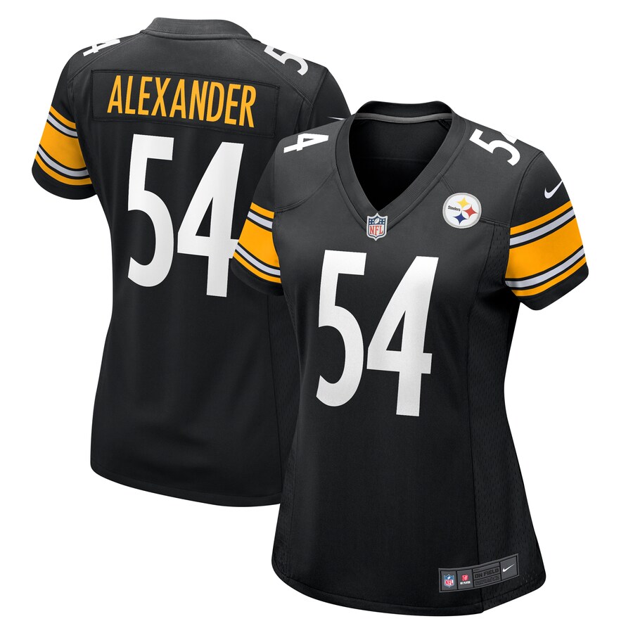 Women's Pittsburgh Steelers Kwon Alexander Nike  Black  Game Jersey - Puhuasuan
