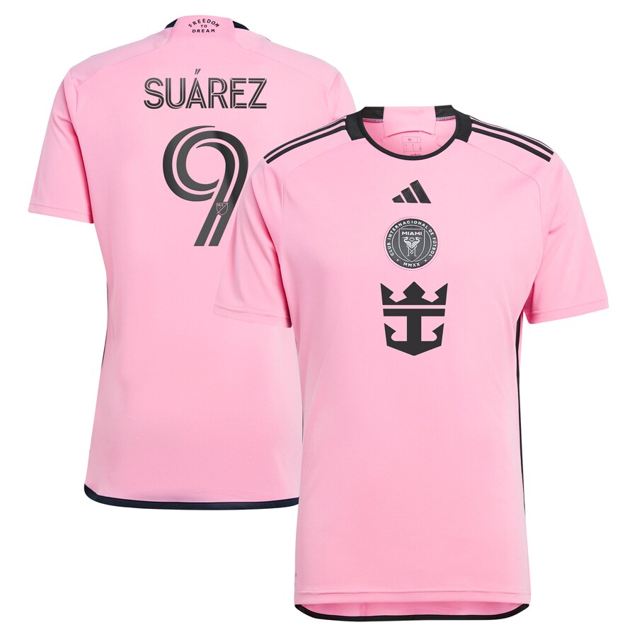 Men's Inter Miami CF Luis Suárez adidas Pink 2024 2getherness Replica Player Jersey - Puhuasuan