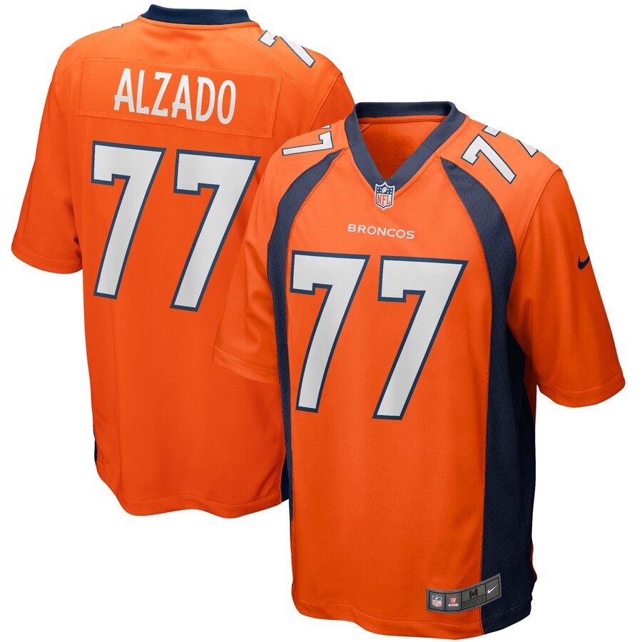 Men's Denver Broncos Lyle Alzado Nike Orange Game Retired Player Jersey - Puhuasuan