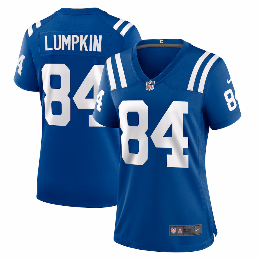 Women's Indianapolis Colts Johnny Lumpkin Nike  Royal Team Game Jersey - Puhuasuan