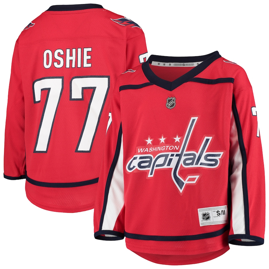 Youth Washington Capitals TJ Oshie Red Home Player Replica Jersey - Puhuasuan