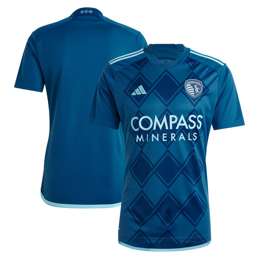 Men's Sporting Kansas City  adidas Navy 2024 Diamonds Our Forever Replica Jersey - Puhuasuan