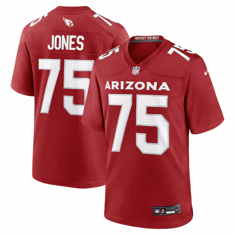 Men's Arizona Cardinals Christian Jones Nike Cardinal Team Game Jersey - Puhuasuan