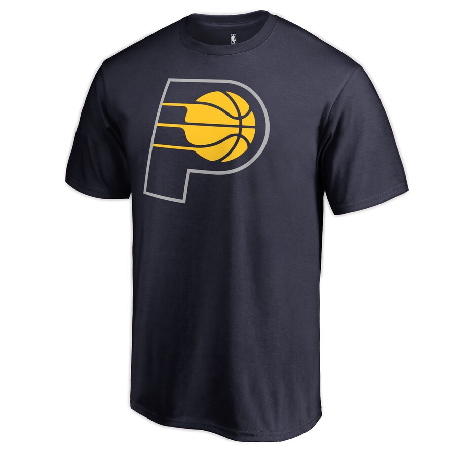 Men's Indiana Pacers Navy Primary Logo T-Shirt - Puhuasuan