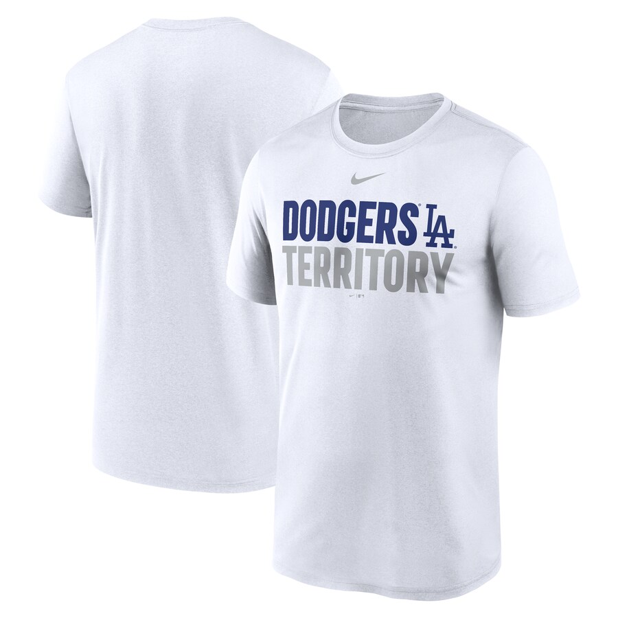 Men's Los Angeles Dodgers Nike White Local Legend Performance T-Shirt - Puhuasuan