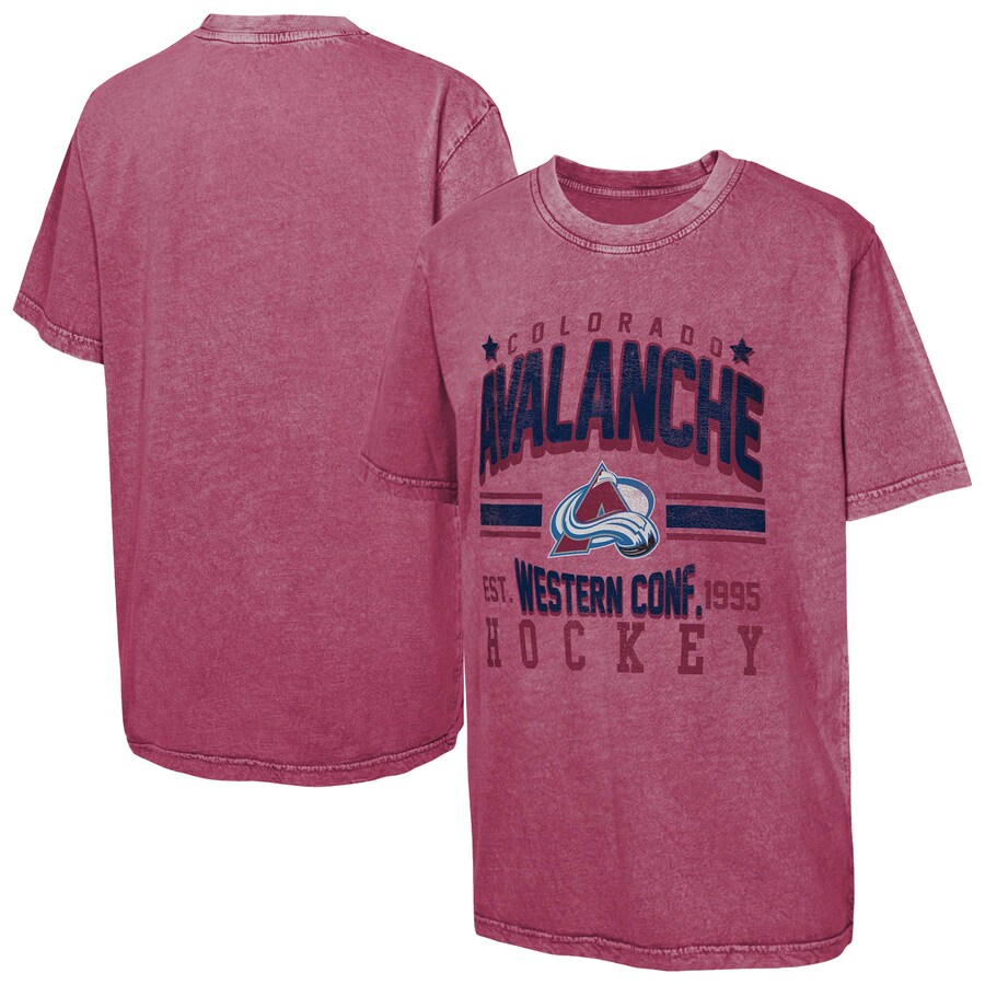 Youth Colorado Avalanche Burgundy Sure Short T-Shirt - Puhuasuan