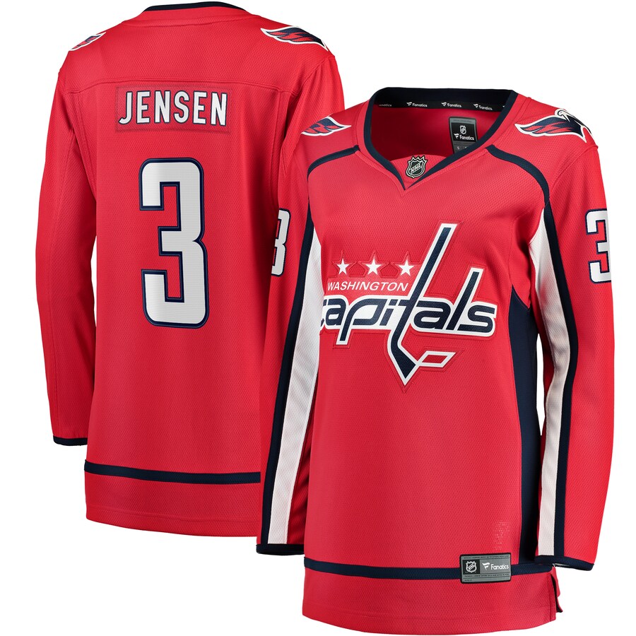 Women's Washington Capitals Nick Jensen Fanatics Branded Red Home Breakaway Player Jersey - Puhuasuan