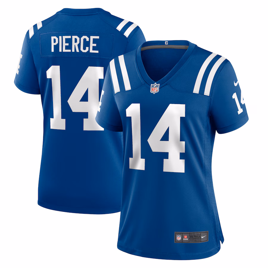 Women's Indianapolis Colts Alec Pierce Nike Royal Player Game Jersey - Puhuasuan