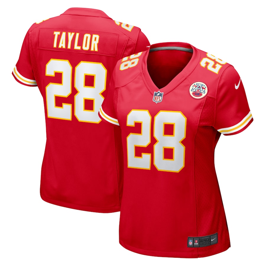 Women's Kansas City Chiefs Keith Taylor Nike  Red Team Game Jersey - Puhuasuan