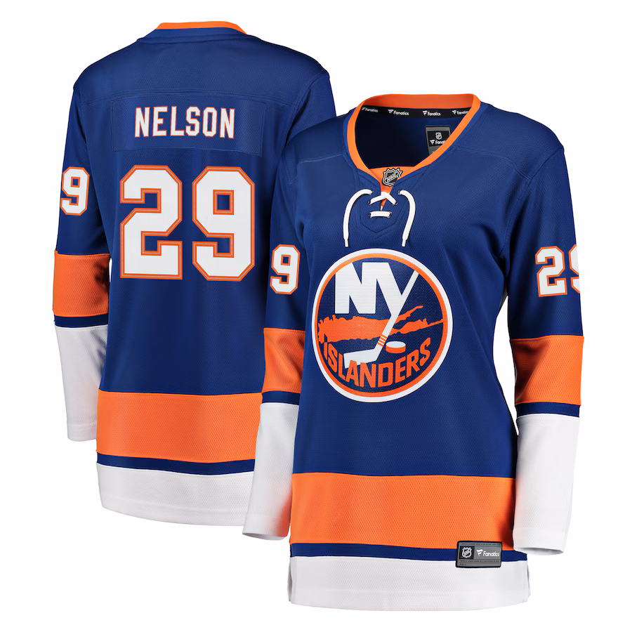 Women's New York Islanders Brock Nelson Fanatics Royal Breakaway Player Jersey - Puhuasuan