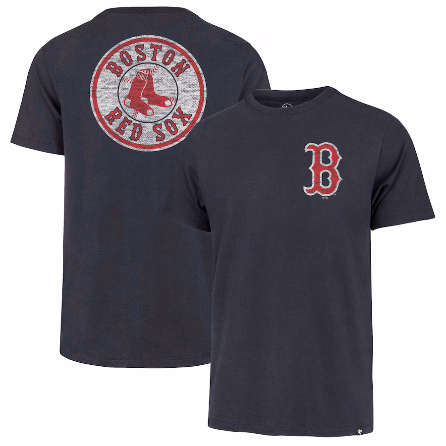 Men's Boston Red Sox '47 Navy Open Field T-Shirt - Puhuasuan
