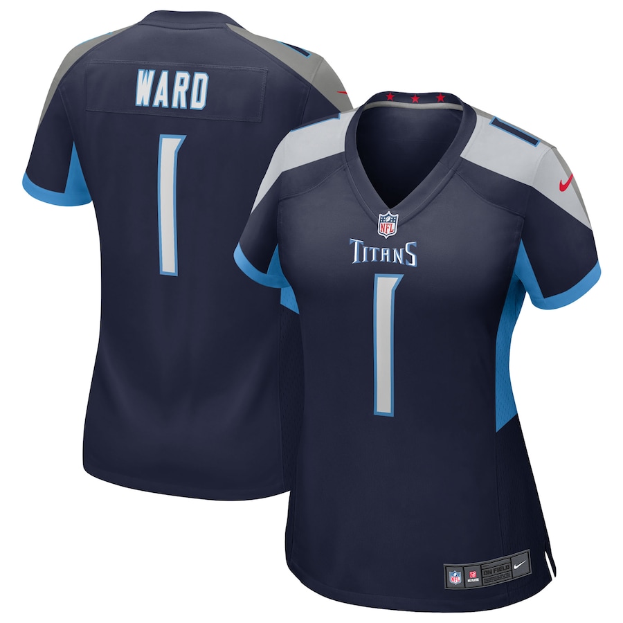 Women's Tennessee Titans Cameron Ward Nike Navy 2025 NFL Draft First Round Pick Alternate Game Jersey - Puhuasuan
