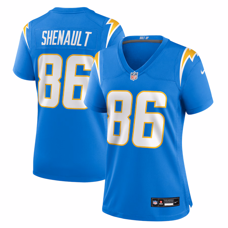 Women's Los Angeles Chargers Laviska Shenault Jr. Nike Powder Blue Team Game Jersey - Puhuasuan