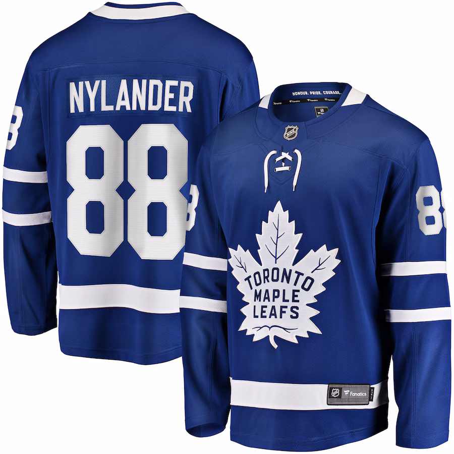 Men's Toronto Maple Leafs William Nylander Fanatics Blue Home Breakaway Player Jersey - Puhuasuan