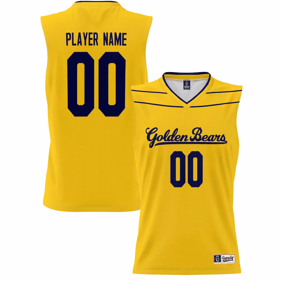 Cal Bears GameDay Greats Youth NIL Pick-A-Player Lightweight Basketball Jersey - Navy - Puhuasuan
