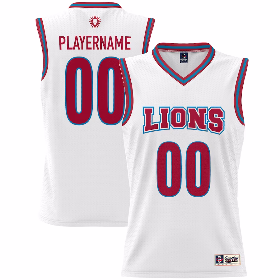 Loyola Marymount Lions Unisex NIL Pick-A-Player Lightweight Men's Basketball Jersey - White - Puhuasuan