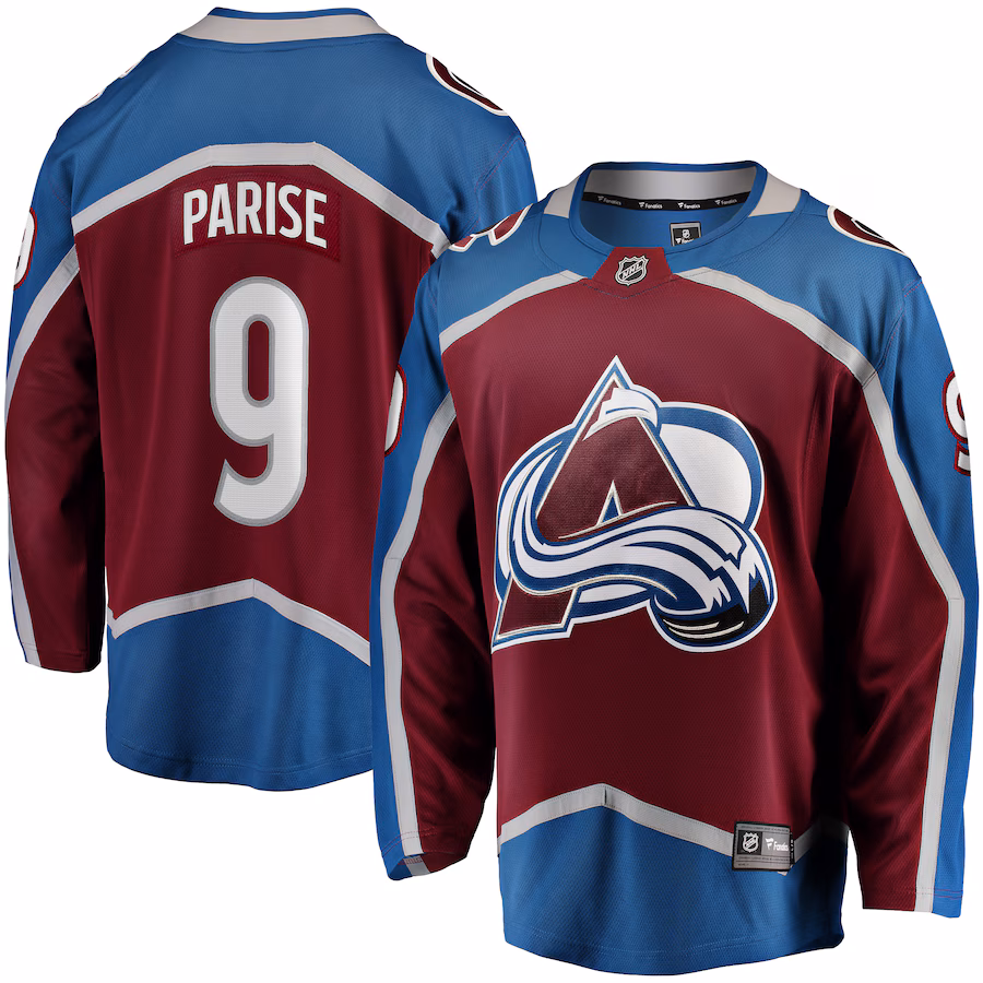 Men's Colorado Avalanche Zach Parise Fanatics Maroon Home Premier Breakaway Player Jersey - Puhuasuan