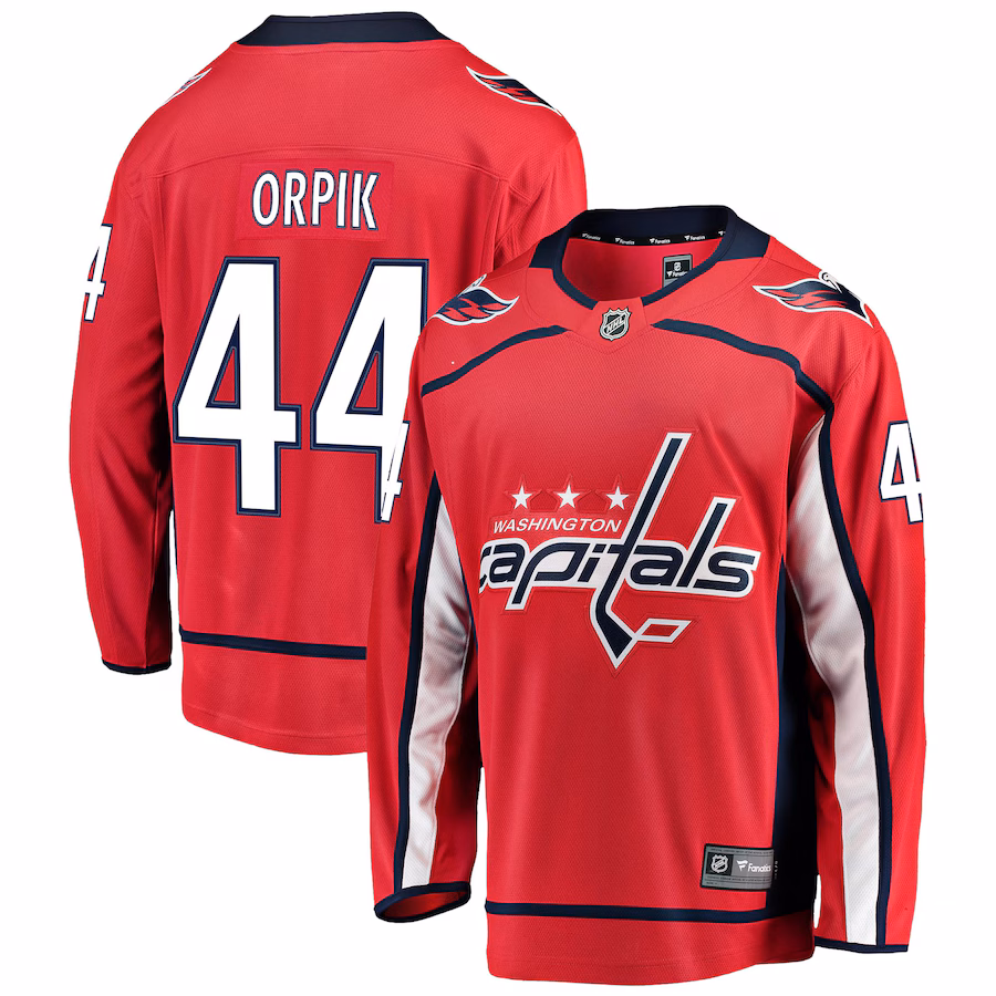 Men's Washington Capitals Brooks Orpik Fanatics Red Breakaway Home Player Jersey - Puhuasuan