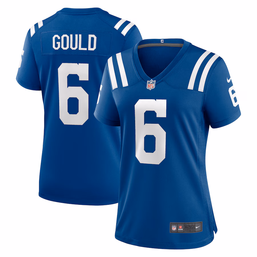Women's Indianapolis Colts Anthony Gould Nike  Royal Game Jersey - Puhuasuan