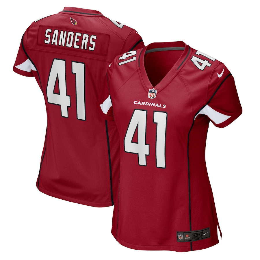 Women's Arizona Cardinals Myjai Sanders Nike Cardinal Game Player Jersey - Puhuasuan