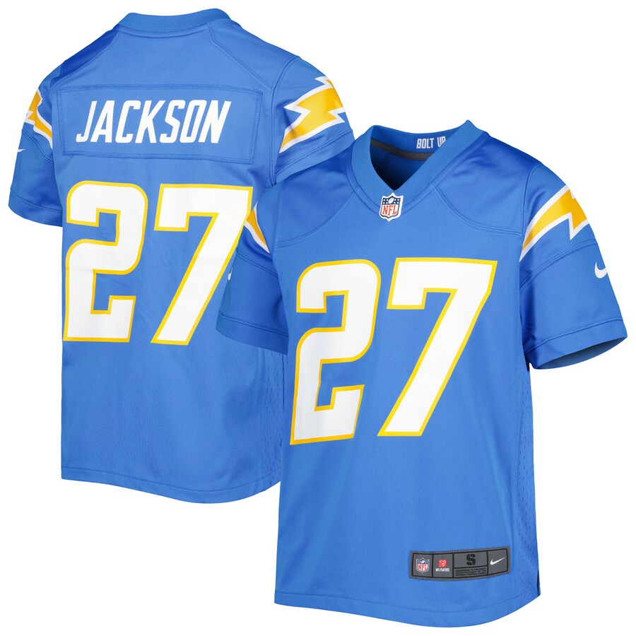 Youth Los Angeles Chargers JC Jackson Nike Powder Blue Game Jersey - Puhuasuan