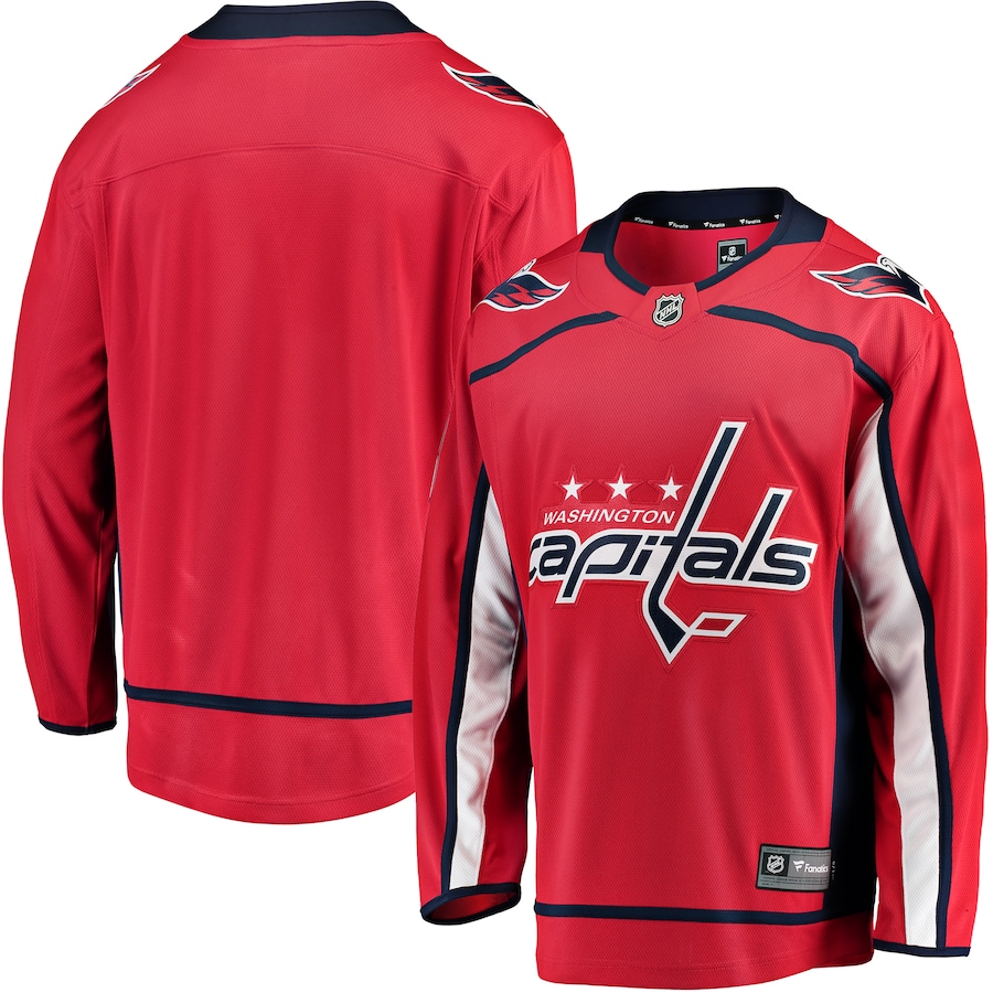 Men's Washington Capitals Fanatics Red Breakaway Home Jersey - Puhuasuan