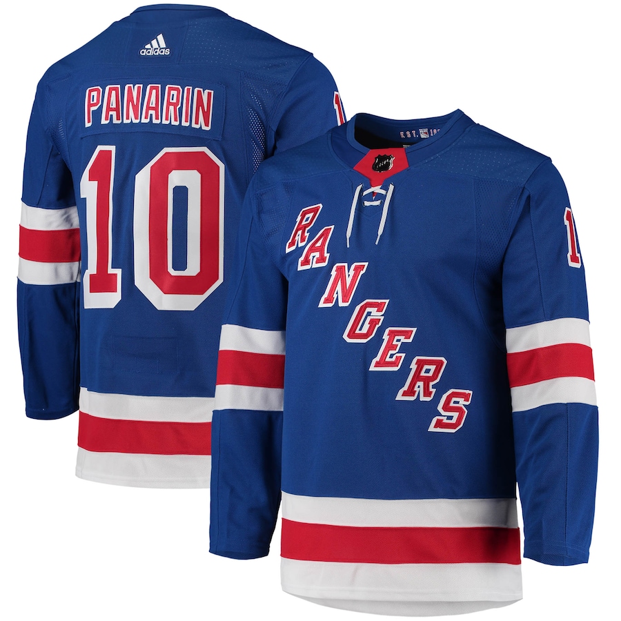 Men's New York Rangers Artemi Panarin adidas Blue Home Primegreen Authentic Pro Player Jersey - Puhuasuan