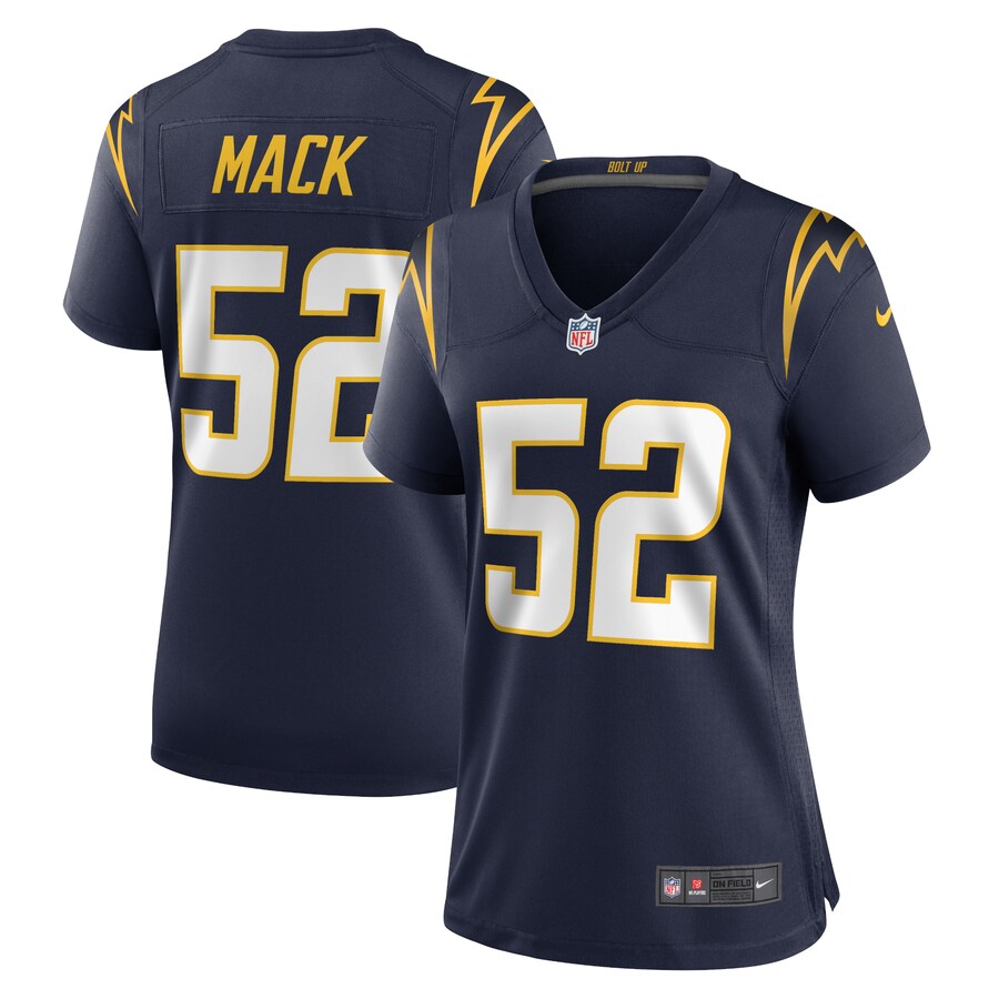 Women's Los Angeles Chargers Khalil Mack Nike Navy Alternate Game Jersey - Puhuasuan