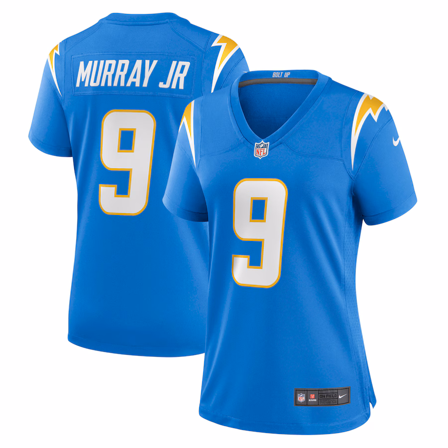 Women's Los Angeles Chargers Kenneth Murray Jr. Nike Powder Blue Game Jersey - Puhuasuan