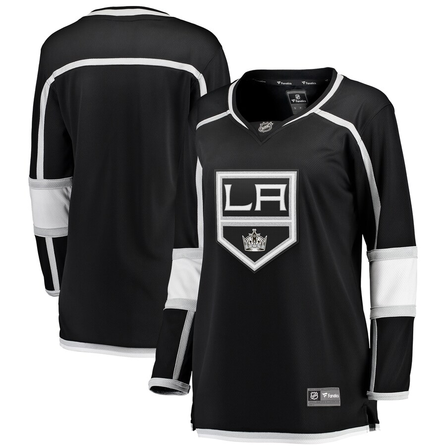 Women's Los Angeles Kings Fanatics Branded Black 2020/21 Home Breakaway Jersey - Puhuasuan