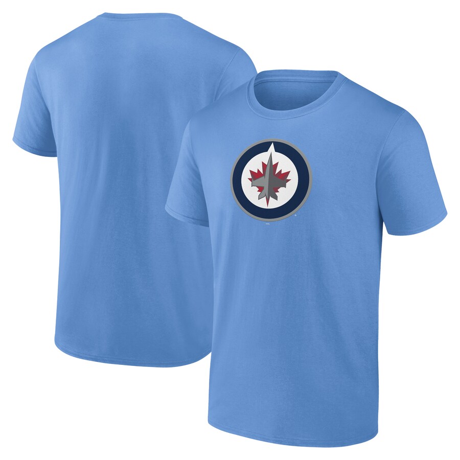 Men's Winnipeg Jets Fanatics Blue Alternate Logo T-Shirt - Puhuasuan