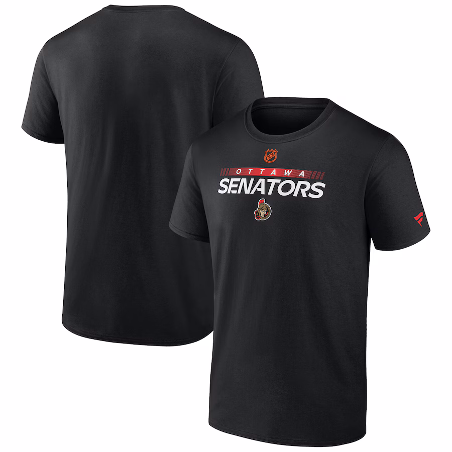 Men's Ottawa Senators Fanatics Black Special Edition 2.0 Authentic Pro T-Shirt - Puhuasuan
