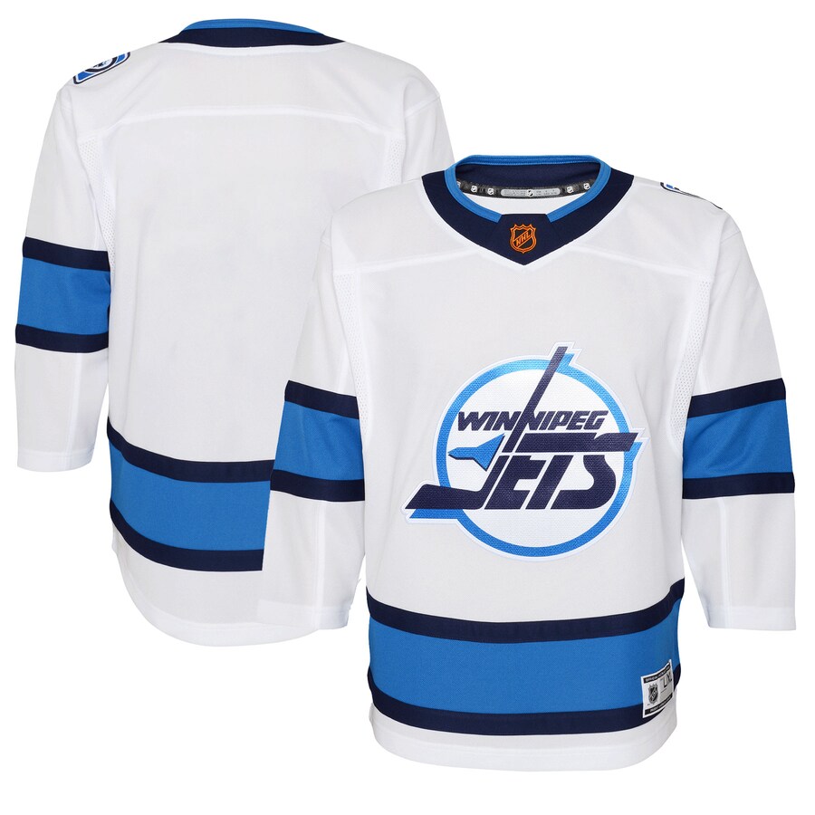 Youth Winnipeg Jets White Special Edition 2.0 Premier Blank Jersey - Puhuasuan