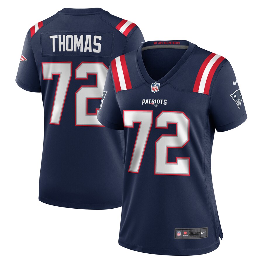 Women's New England Patriots Zach Thomas Nike Navy Game Jersey - Puhuasuan