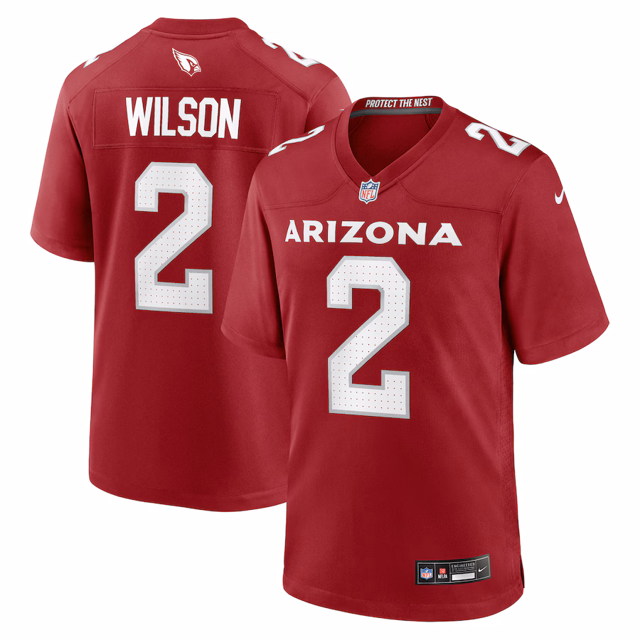 Men's Arizona Cardinals Mack Wilson Nike  Cardinal Game Jersey - Puhuasuan