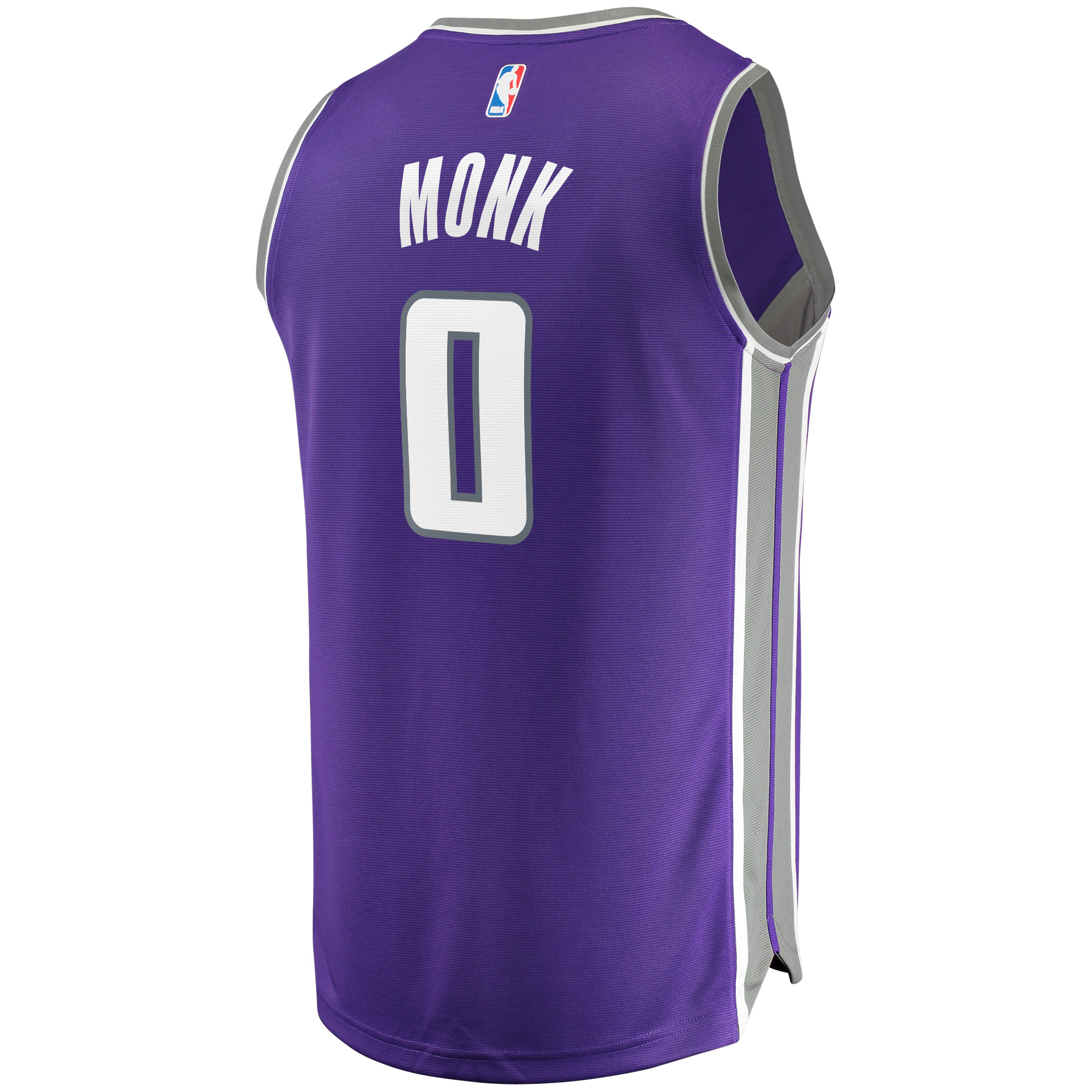 Men's Sacramento Kings Malik Monk Fanatics Purple Fast Break Replica Jersey - Icon Edition - Puhuasuan