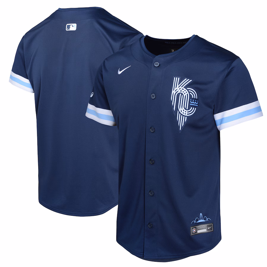 Youth Kansas City Royals  Nike Navy City Connect Limited Jersey - Puhuasuan