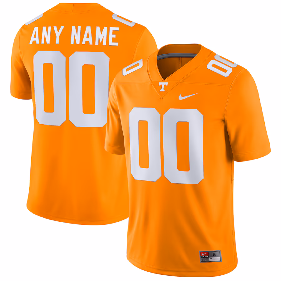 Tennessee Volunteers Nike Football Custom Game Jersey - Tennessee Orange - Puhuasuan