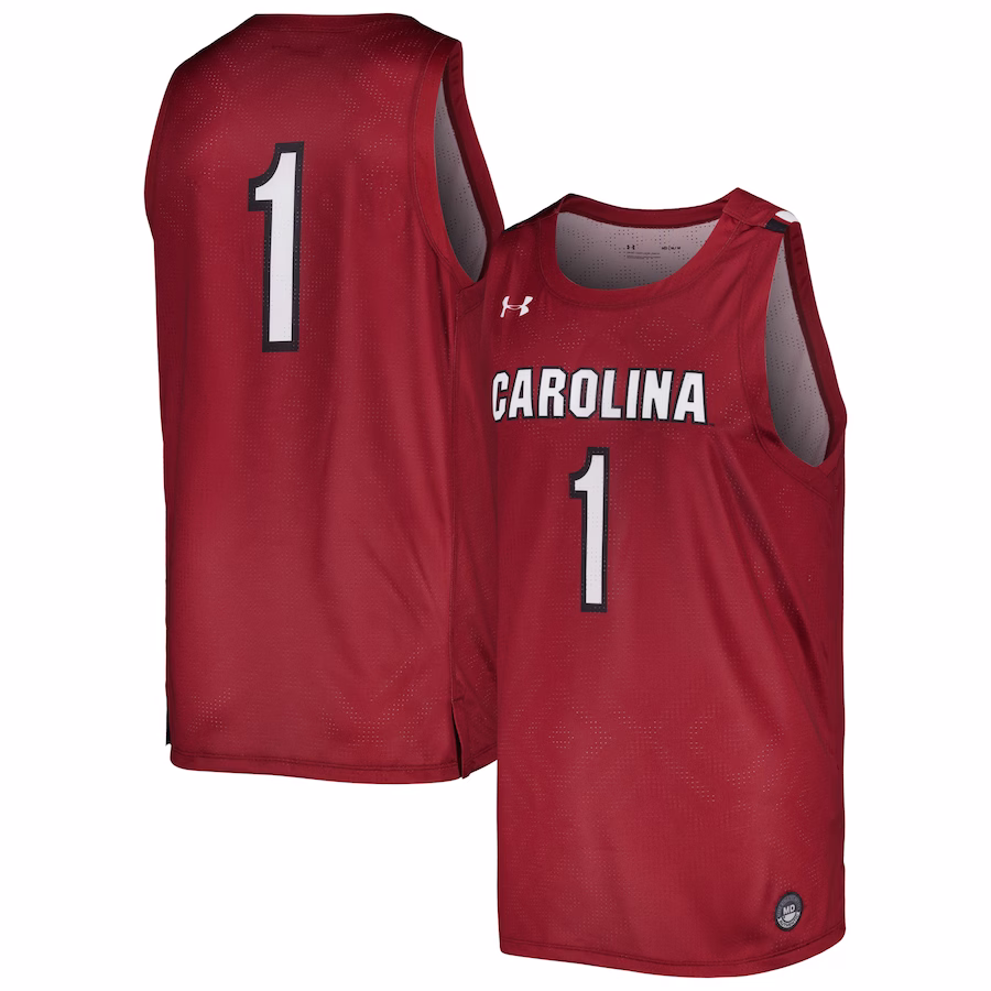 South Carolina Gamecocks Under Armour Replica Basketball Jersey - Garnet - Puhuasuan