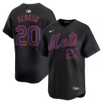 Men's New York Mets Pete Alonso Nike Black Alternate Limited Player Jersey - Puhuasuan