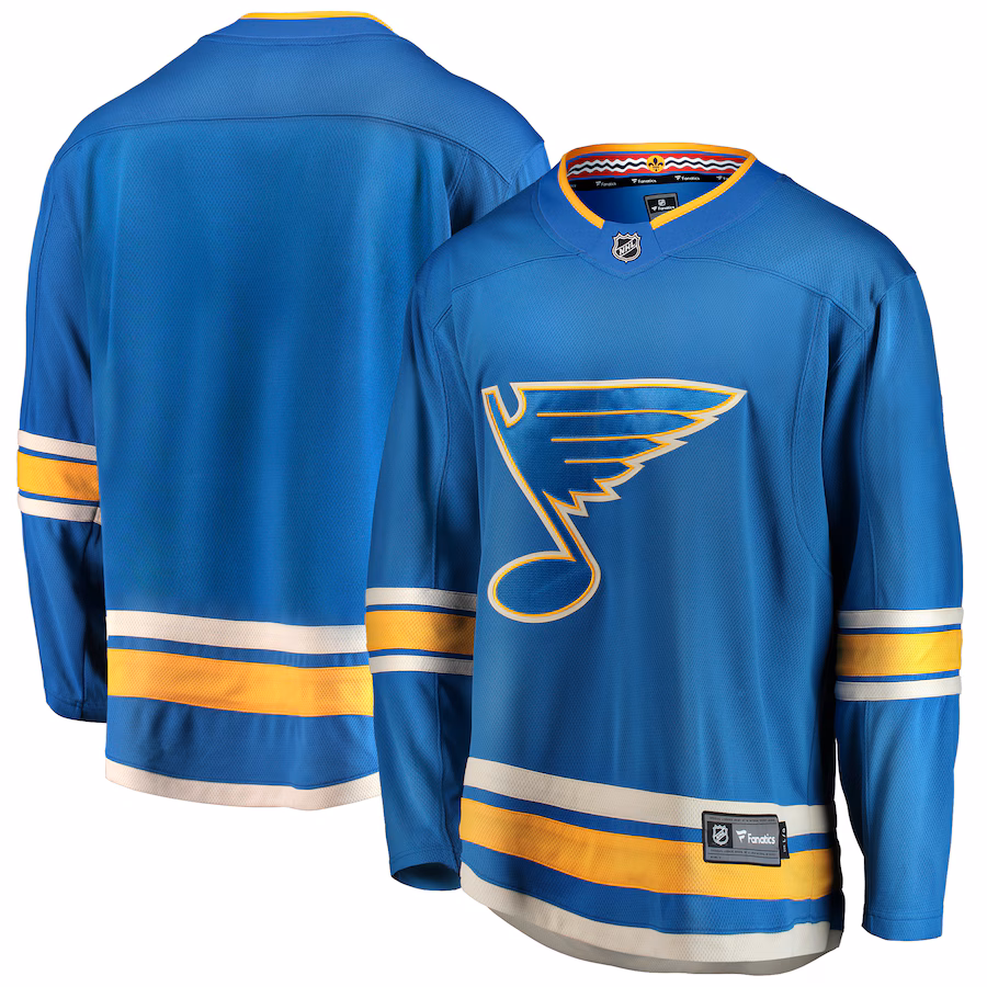 Youth St. Louis Blues Fanatics Blue Alternate Breakaway Jersey - Puhuasuan