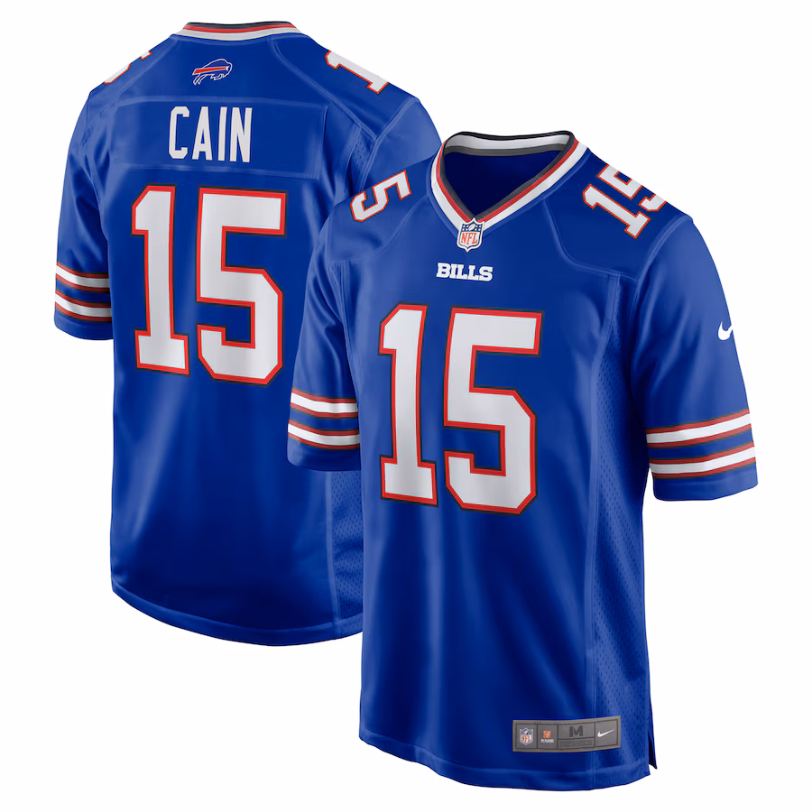 Men's Buffalo Bills Deon Cain Nike Royal Game Jersey - Puhuasuan