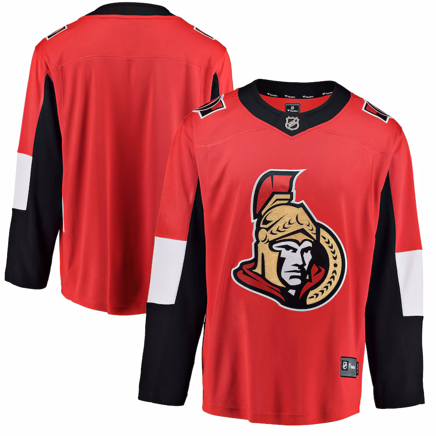 Youth Ottawa Senators Fanatics Red Breakaway Home Jersey - Puhuasuan