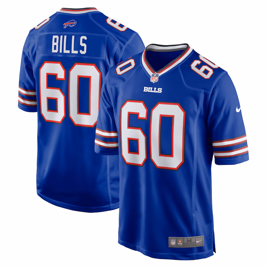 Men's Buffalo Bills Keaton Bills Nike  Royal Game Jersey - Puhuasuan