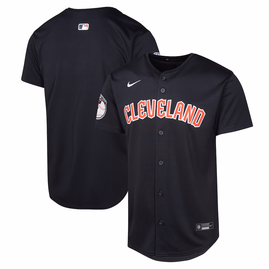 Youth Cleveland Guardians Nike Navy Alternate Limited Jersey - Puhuasuan