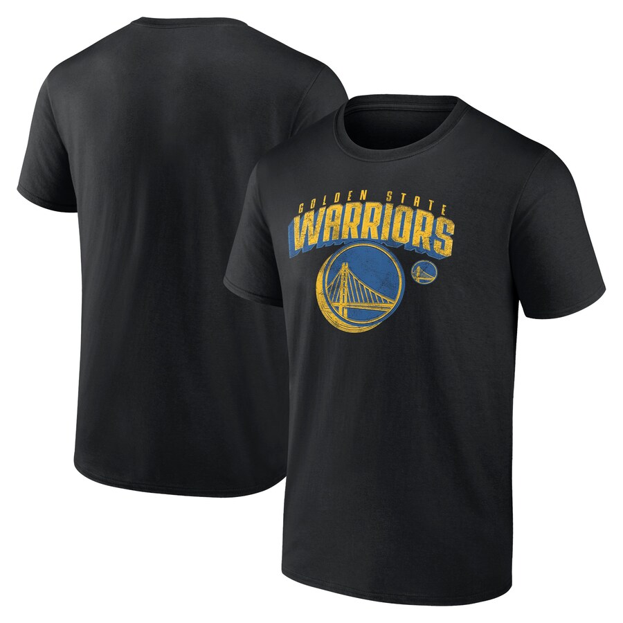 Men's Golden State Warriors  Black Breakaway Dunk T-Shirt - Puhuasuan
