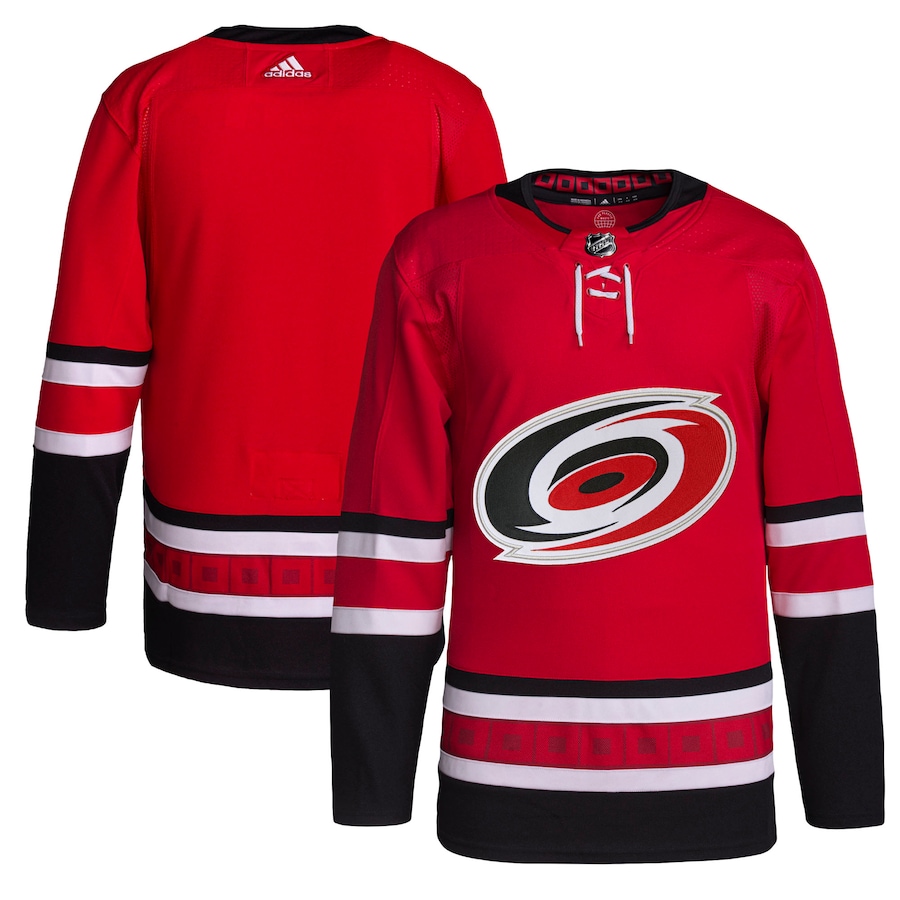 Men's Carolina Hurricanes adidas Red Alternate Primegreen Authentic Jersey - Puhuasuan